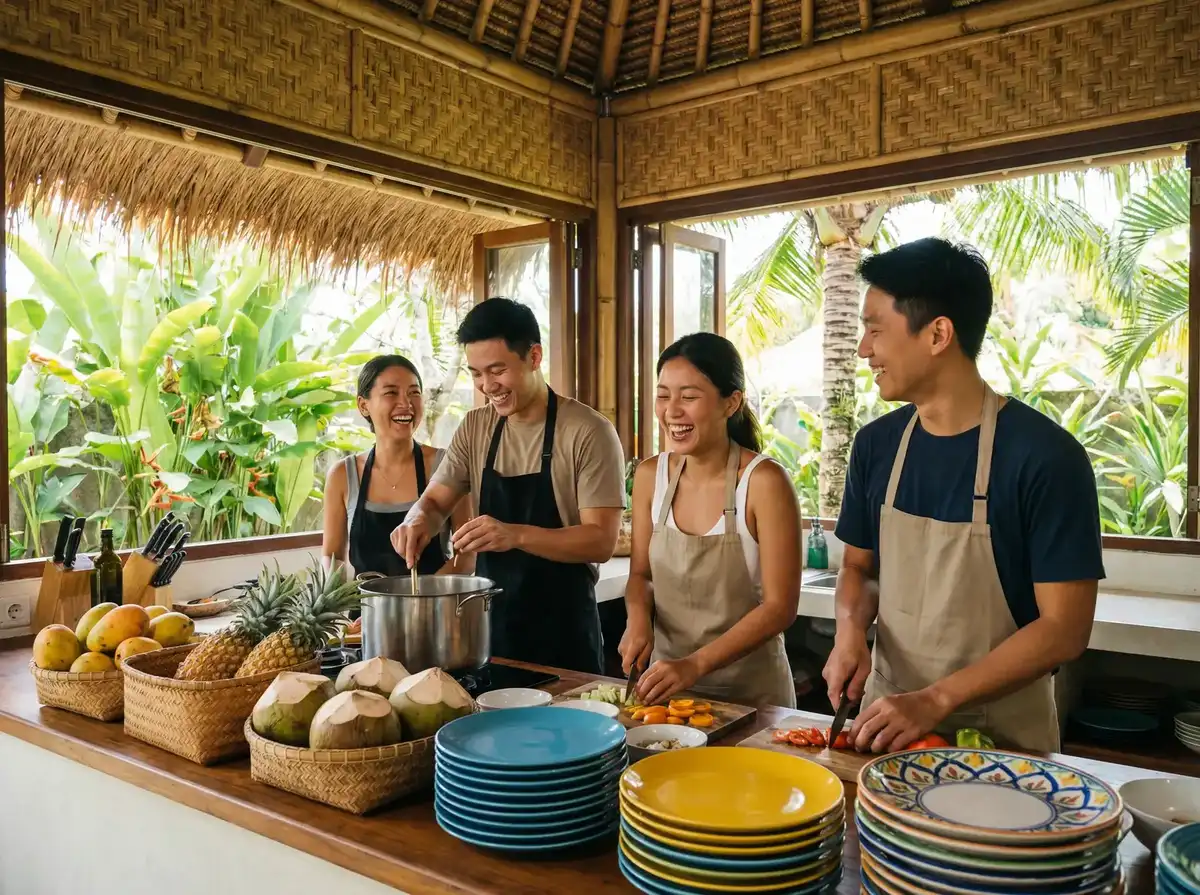 爱情岛论坛-会员专区|热门社区|在线论坛|爱情岛论坛官方网站 嘉宾们在热带厨房一起做饭